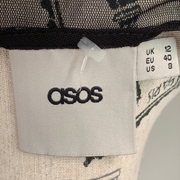 🍋 Embroidered neon bikini cover MEDIUM - Picture 7 of 8